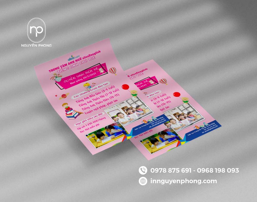Công nghệ in tiên tiến giúp tờ rơi đẹp hơn